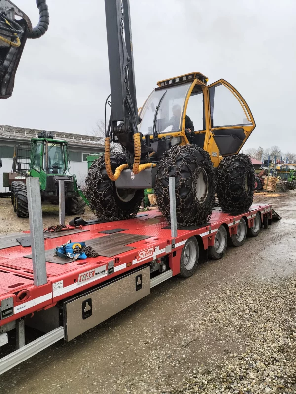 Baumaschinen Transport